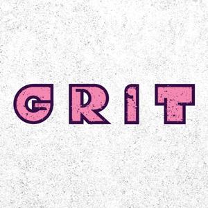 Grit typography design