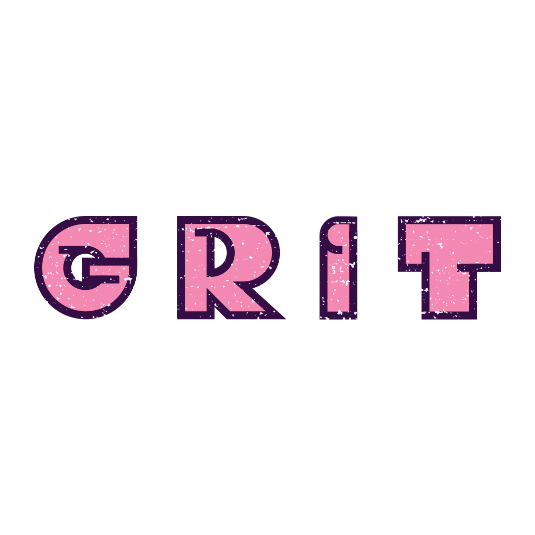 An early attempt at using texture for the GRIT logo